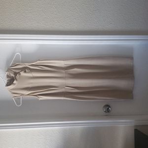 Tan Dress